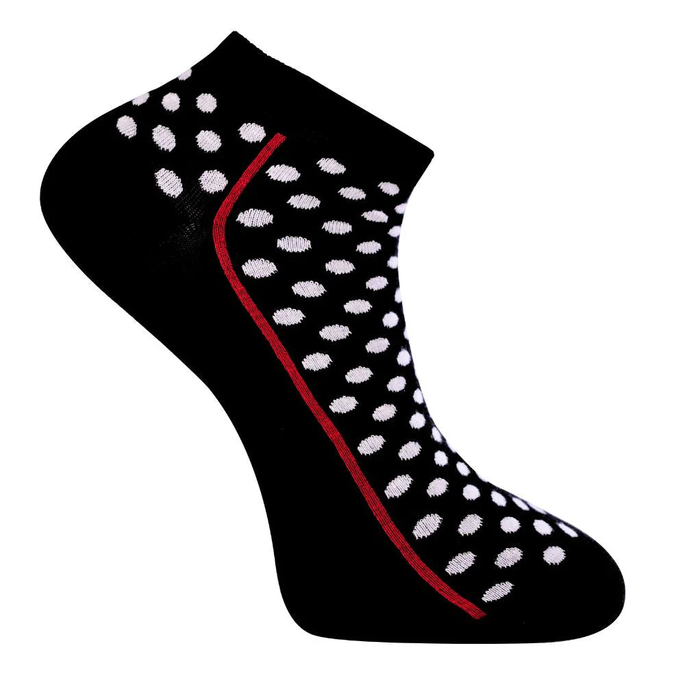 2 Pack Mix Polka Dots Ankle Socks (Unisex) - LOVE SOCK COMPANY