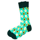 Men’s Colorful Food Patterned Crew Socks Gift Pack