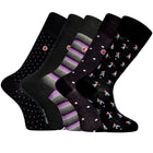 The Non-Binding 5-Pack: Premium Men's Mid-Calf Dress Socks - Scottsdale