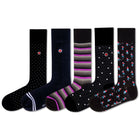 The Non-Binding 5-Pack: Premium Men's Mid-Calf Dress Socks - Scottsdale