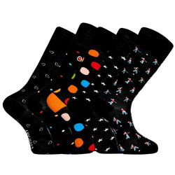 Superior Comfort 5-Pack: The Best Organic Cotton Mid-Calf Socks - Pinehurst