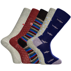 The Best Luxury Sock Gift Set for Men: Organic Cotton 5-Pack - Melbourne