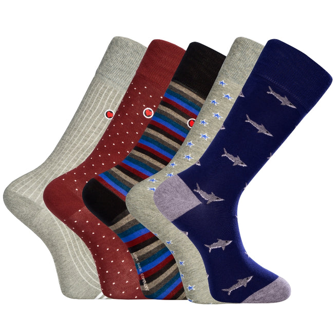 The Best Luxury Sock Gift Set for Men: Organic Cotton 5-Pack - Melbourne