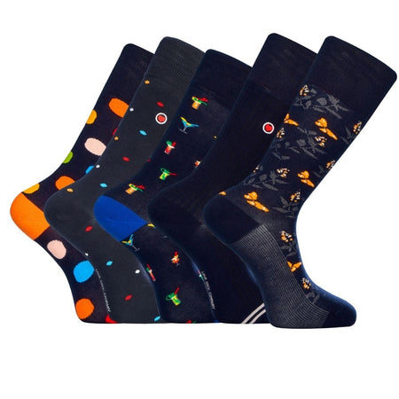 The Best Luxury Sock Gift Set for Men: Organic Cotton 5-Pack - Barcelona