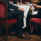 Luxury 5-Pack: Premium Organic Cotton Mid-Calf Dress Socks - Athens