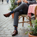 Luxury 5-Pack: Premium Organic Cotton Mid-Calf Dress Socks - Athens
