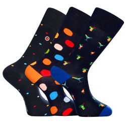 The Best Luxury Sock Gift Set for Men: Organic Cotton 3-Pack - Happy Hour