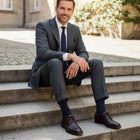 The Non-Binding 3-Pack: Premium Men's Mid-Calf Dress Socks - Malibu