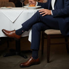 The Non-Binding 3-Pack: Premium Men's Mid-Calf Dress Socks - Malibu