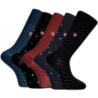 Superior Comfort 5-Pack: The Best Organic Cotton Mid-Calf Socks - Office Socks
