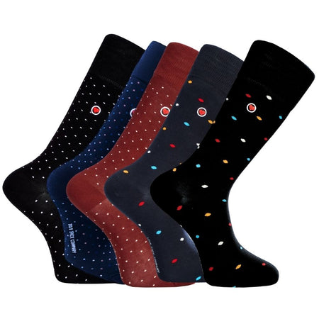Superior Comfort 5-Pack: The Best Organic Cotton Mid-Calf Socks - Office Socks