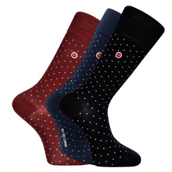 The Non-Binding 3-Pack: Premium Men's Mid-Calf Dress Socks - Classic