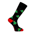 Christmas Gift Idea: Festive Pattern Mid-Calf Sock - Seamless Comfort - Noel