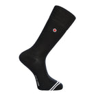 Luxury Pack: Premium Organic Cotton Mid-Calf Dress Socks - Ribbed Solid Black