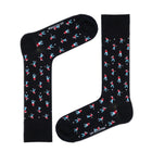 Premium Mid-Calf Golf Pattern Socks - Seamless & Non-Slip