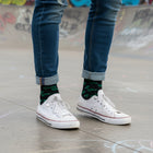 Premium Seamless Crew Socks - Fun Patterns & Stay-Up Organic Cotton - Alligator