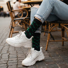 Seamless Novelty Women's Crew Socks 3-Pack - Premium Organic Cotton