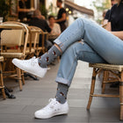 Luxury Seamless Dress Socks for Women - Premium Organic Cotton - Eagles