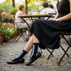 Quarter Length Organic Cotton Sock - Seamless & Moisture-Wicking