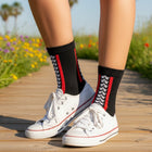Quarter Length Organic Cotton Sock - Seamless & Moisture-Wicking