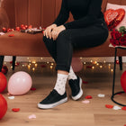 Fun Hearts Pattern Women's Crew Socks - Perfect Christmas & Valentine's Gift