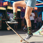 3-Pack Fun & Colorful Novelty Women's Crew Socks - Perfect Gift Set