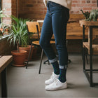 Seamless Novelty Women's Crew Socks 3-Pack - Premium Organic Cotton