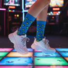 Women's Fun Novelty Crew Socks - Organic Cotton Gift - Turtle
