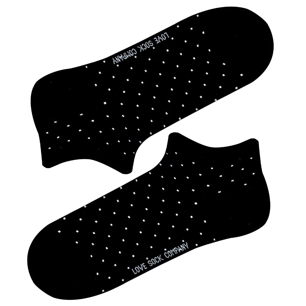 Biz Dots Polka Dots Ankle Socks (Unisex) - LOVE SOCK COMPANY