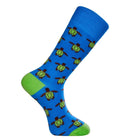 Turtle Colorful Novelty Socks Blue (Unisex) - LOVE SOCK COMPANY