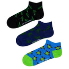 Love Sock Company 3 Pair Colorful Fun Patterned Ankle Socks Bundle 1 (Unisex) - LOVE SOCK COMPANY