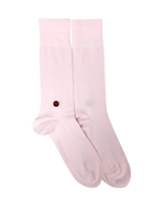 Pink Solid Socks (M) - LOVE SOCK COMPANY