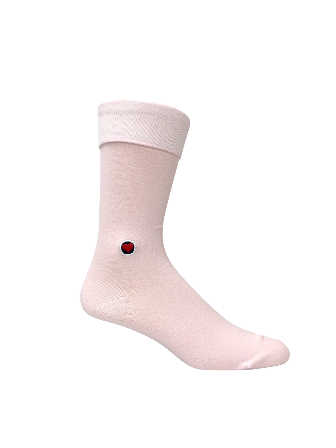 Pink Solid Socks (M) - LOVE SOCK COMPANY