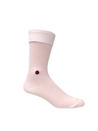 Pink Solid Socks (M) - LOVE SOCK COMPANY