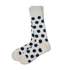 Men's Polka Dot Dress Socks - Big Polka (M) - LOVE SOCK COMPANY