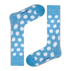 Men's Polka Dot Dress Socks - Big Polka (M) - LOVE SOCK COMPANY