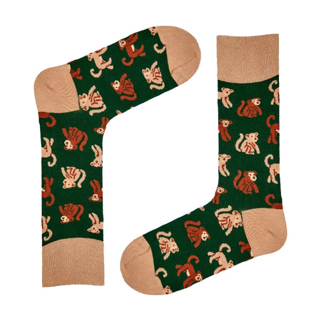 Monkey Socks (Unisex) - LOVE SOCK COMPANY