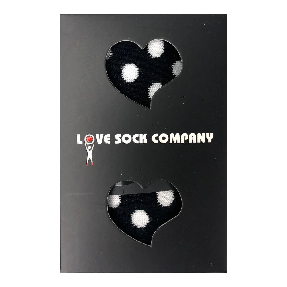 Red Line Groomsmen Wedding Dress Socks - LOVE SOCK COMPANY