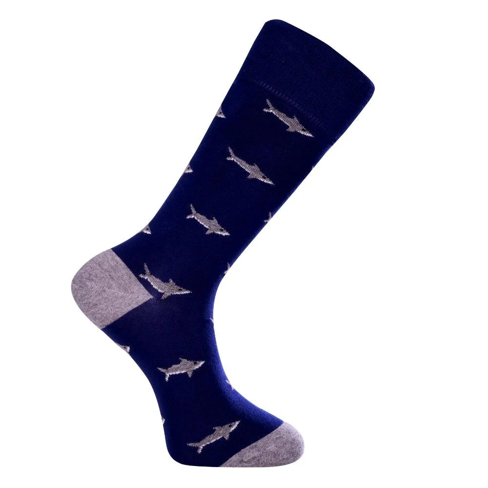 Shark Socks (M) - LOVE SOCK COMPANY