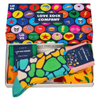 Love Sock Company Colorful Funky Fun Patterned Women's Novelty Crew Socks Chili Burger Gift Box - LOVE SOCK COMPANY