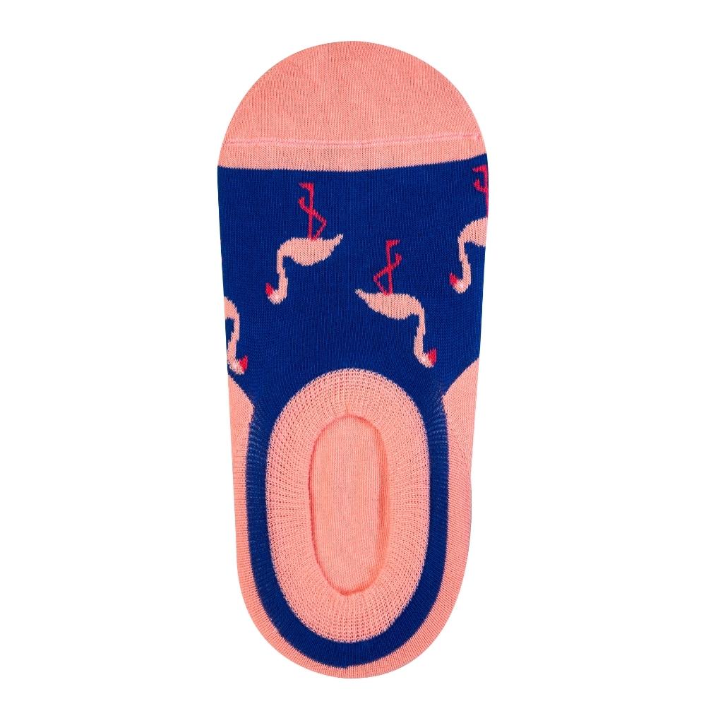 Flamingo No-Show Socks (Unisex) - LOVE SOCK COMPANY