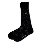 Love Sock Company Premium Colorful Funky Patterned Men's Dress Socks Luxury Black - LOVE SOCK COMPANY