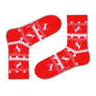 Christmas Reindeer Red Novelty Dress Socks Love Sock Company (W) - LOVE SOCK COMPANY