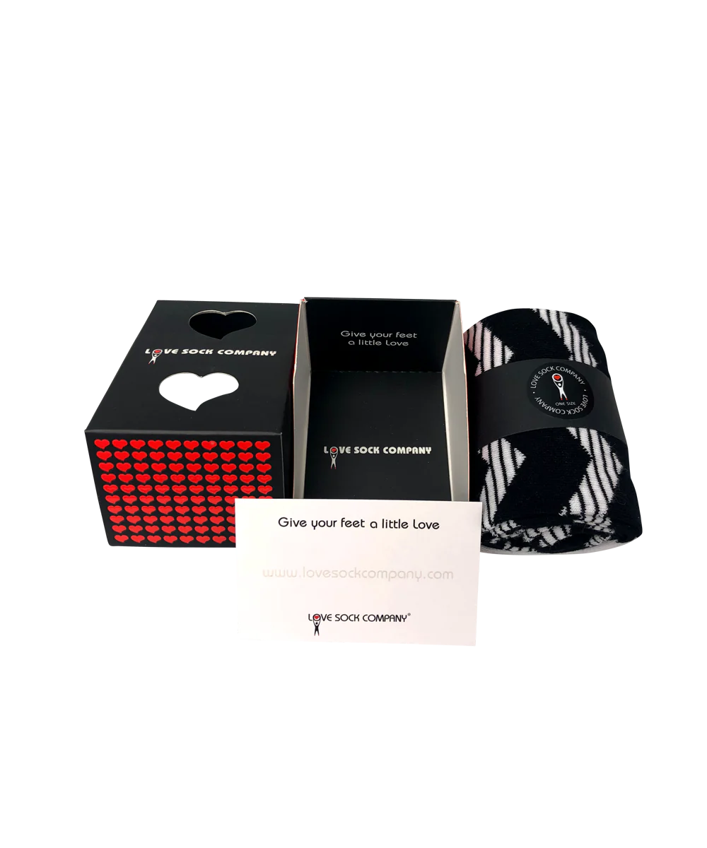 Zig Zag Black Box (1) - LOVE SOCK COMPANY