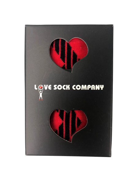 Zig Zag Red Box (1) - LOVE SOCK COMPANY