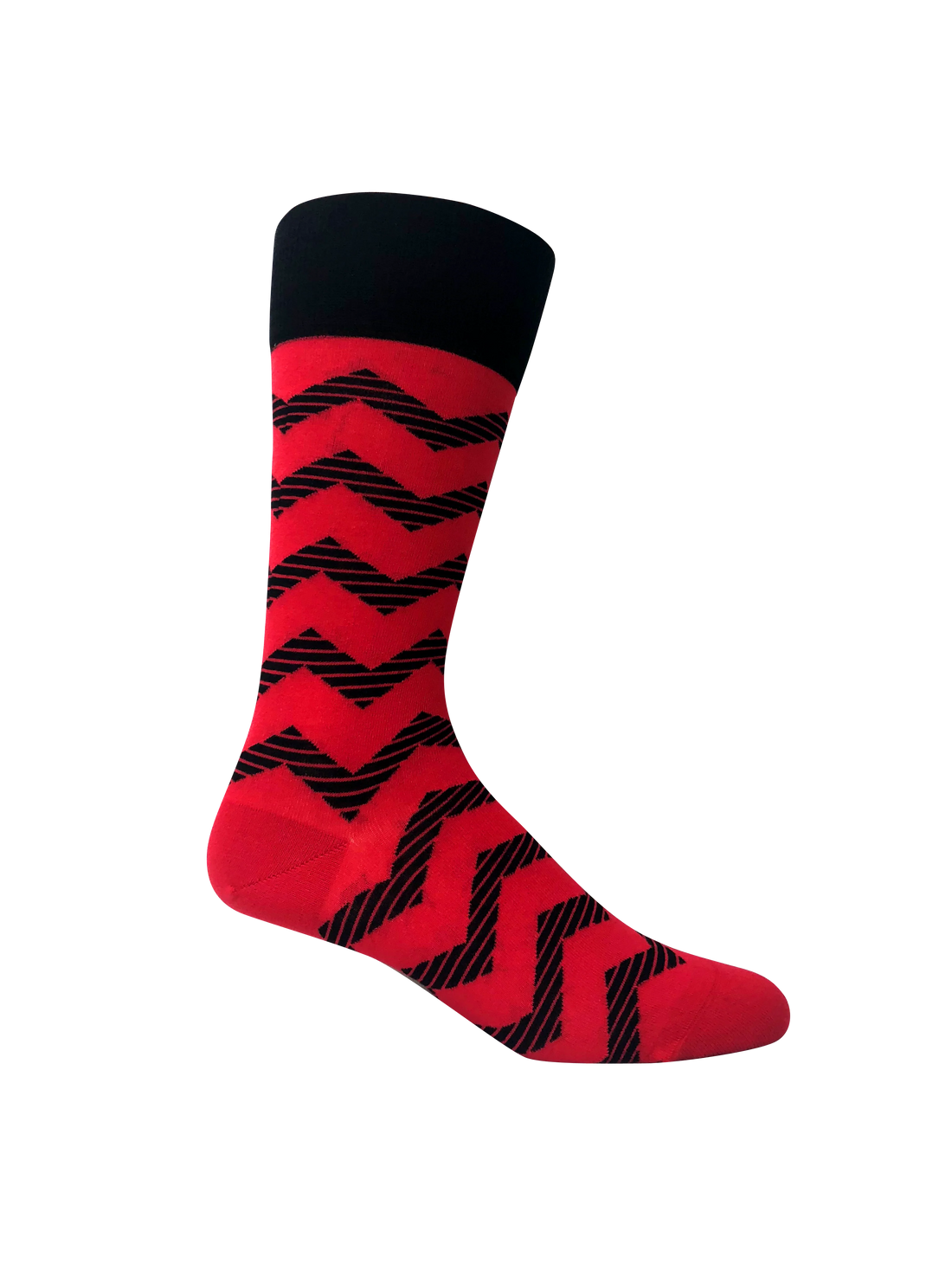 Zig Zag Red Box (1) - LOVE SOCK COMPANY