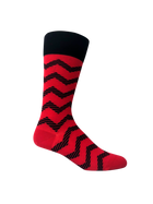 Zig Zag Red Box (1) - LOVE SOCK COMPANY