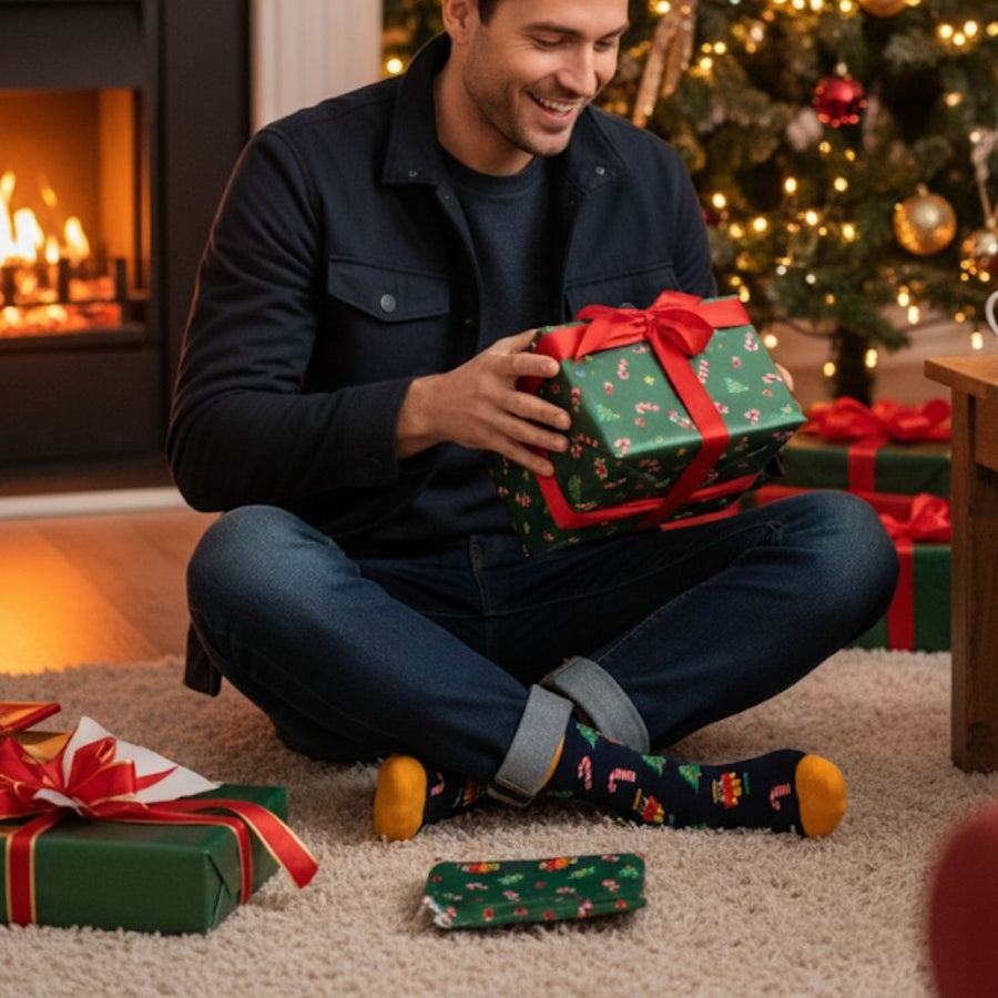 Men's Christmas Gift Set 3-Pack — organic cotton socks by Love Sock Company