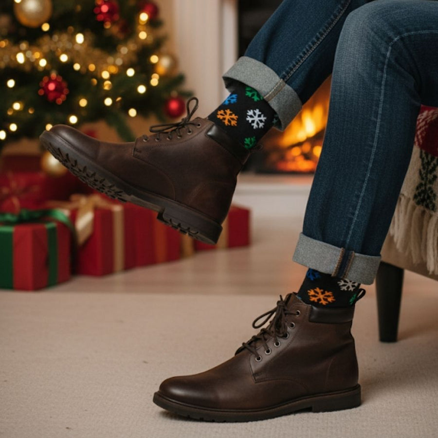 Men's Christmas Gift Set 3-Pack — organic cotton socks by Love Sock Company