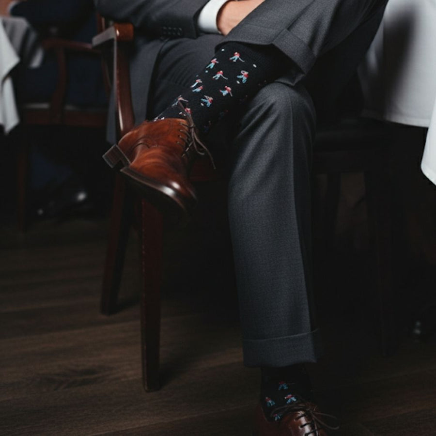 Men's Mid-Calf Dress Socks 5-Pack - Scottsdale — organic cotton socks by Love Sock Company